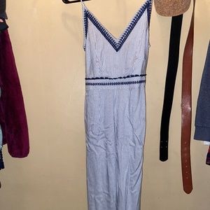 Wide legged jumpsuit